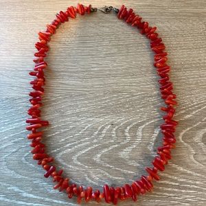 Branch coral necklace